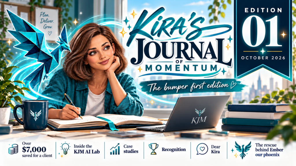 Kira’s Journal of Momentum 001