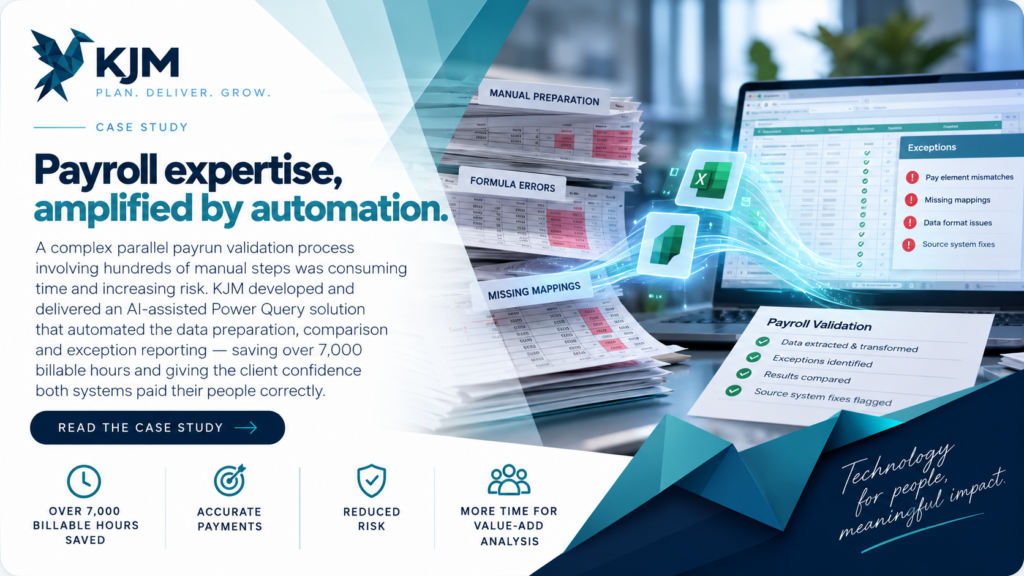 Payroll testing automation